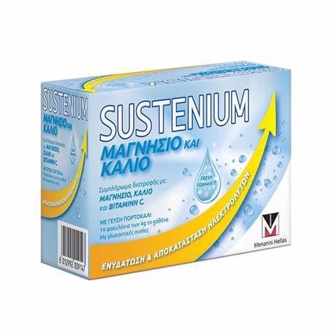 Sustenium Magnesium & Potassium 14 Φακελάκια