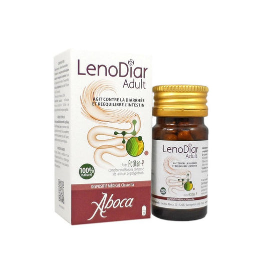 Aboca Lenodiar Adult 20 κάψουλες - Συμπλήρωμα Διατροφής για την Αντιμετώπιση της Οξείας και Χρόνιας Διάρροιας