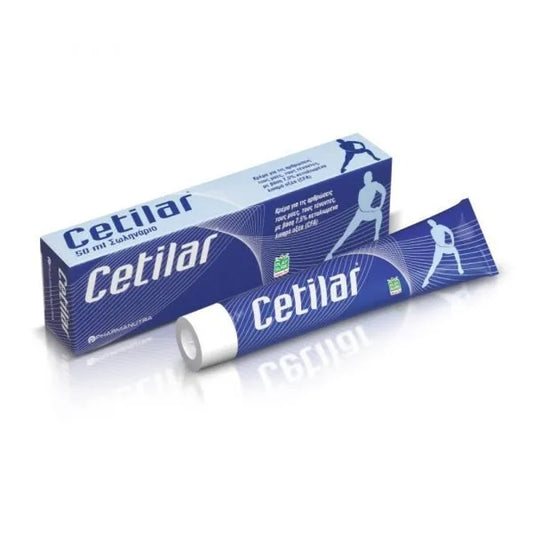 WinMedica Cetilar Cream 50ml - Ανακούφιση από Πόνους Αρθρώσεων, Μυών και Τενόντων