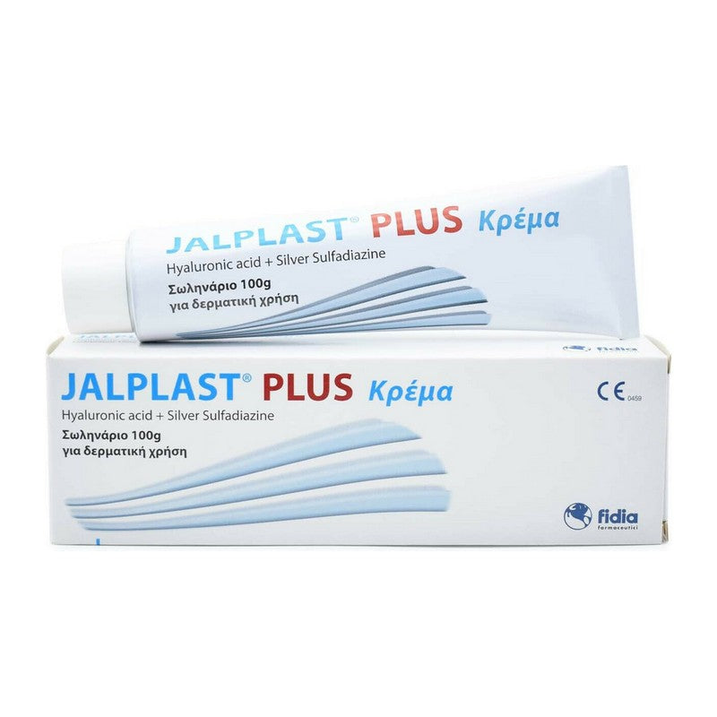 Jalplast Plus Hyaluronic acid + Silver Sulfadiazine Κρέμα 100g