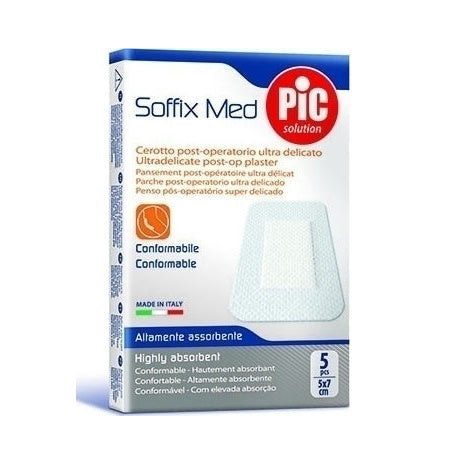 Pic Soffix Med Cerotto Post-Operatorio 5x7 cm