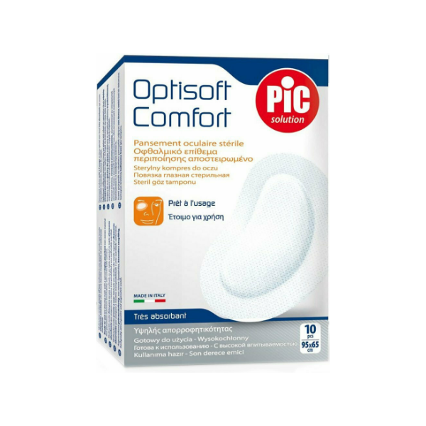 Pic Optisoft Comfort Adhesive Eye Pad 95x65mm