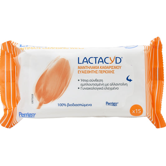 Lactacyd Moist Wipes 15τμχ