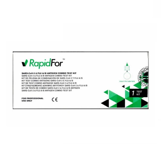 Vitrosens RapidFor SARS-CoV-2 & FLU A/B Antigen Combo Test Kit 1τμχ - Τεστ Ταχείας Ανίχνευσης Κορωνοϊού και Γρίπης