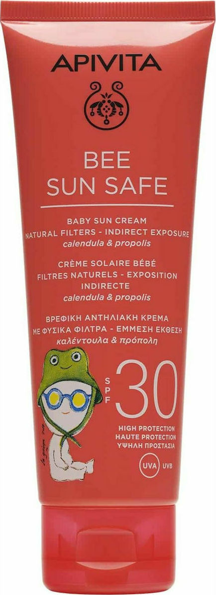 Apivita Bee Sun Safe Baby Sun Cream SPF30, 100ml