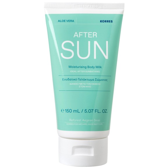 Korres Aloe Vera After-Sun Ενυδατικό Γαλάκτωμα Σώματος 150ml