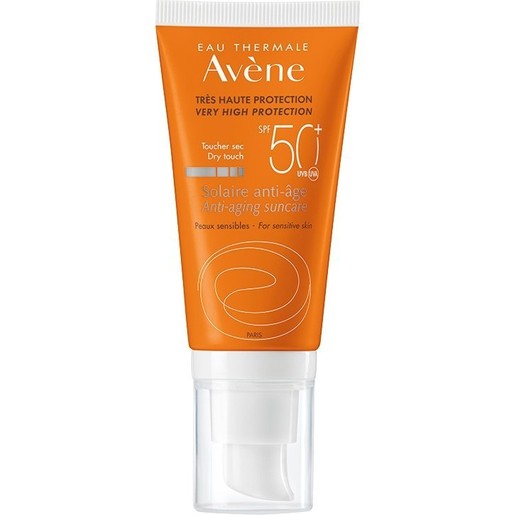 Avène Very High Protection Solaire Anti-age Spf50+ Αντηλιακή Κρέμα Προσώπου Πολύ Υψηλής Προστασίας με Αντιγηραντική Δράση 50ml