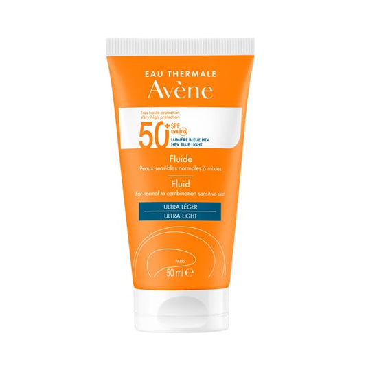 Avène Fluid Ultra Light Αντηλιακή Κρέμα Προσώπου SPF50, 50ml