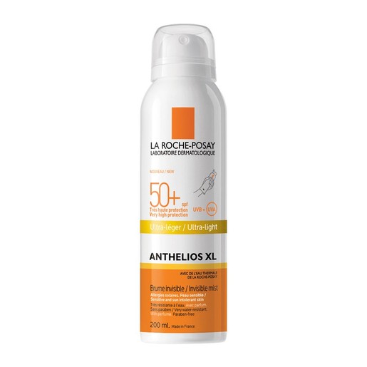 La Roche-Posay Anthelios XL Invisible Mist Ultra Light Spf50+ Αόρατο Δροσερό Mist Σώματος Πολύ Υψηλής Αντηλιακής Προστασίας, 200ml